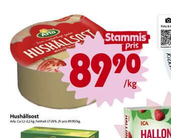 ICA Nära Arla hushållsost erbjuda
