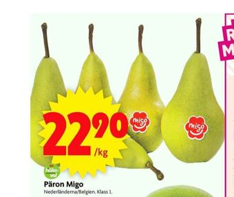 ICA Supermarket Migo päron erbjuda