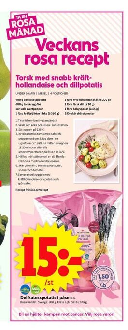 ICA Supermarket Ica potatis erbjuda