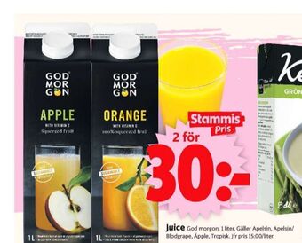 ICA Supermarket God morgon juice erbjuda