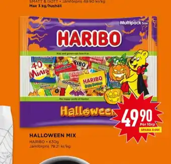 Willys Halloween godispåsar erbjuda