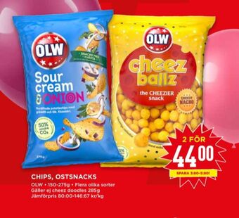 Willys Olw chips erbjuda