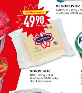 Willys Tine norvegia erbjuda