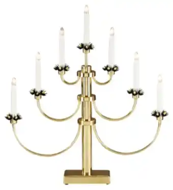 Konstsmide adventsljusstake mässing, 54 cm