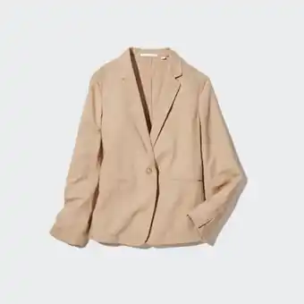 Uniqlo Linen blend jacket erbjuda