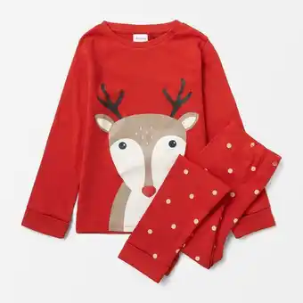 Pyjamas med julmotiv pow