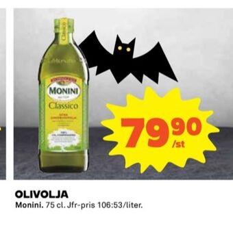 Coop Monini olivolja erbjuda