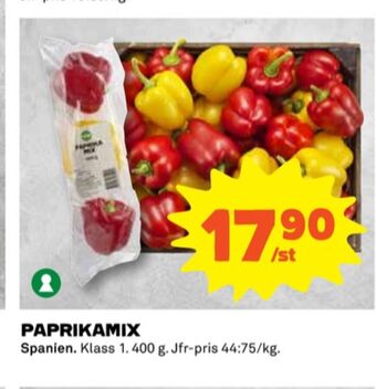 Coop Coop paprika erbjuda