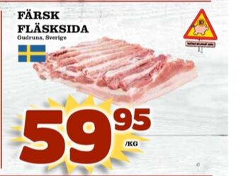 Matdax Gudruns sidfläsk erbjuda