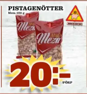 Matdax Meza pistagenötter erbjuda