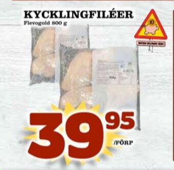 Matdax Flevogold kycklingfilé erbjuda