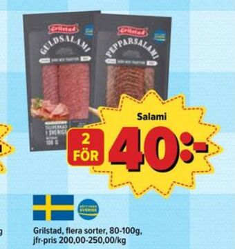 Grilstad salami