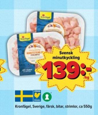 Östenssons Kronfågel kycklingfilé erbjuda