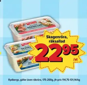 Östenssons Rydbergs sallader erbjuda