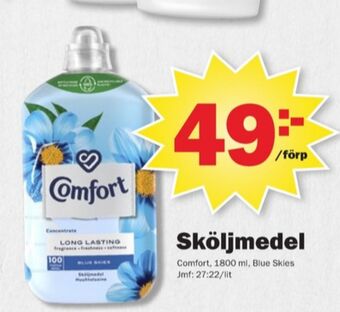 Pekås Comfort sköljmedel erbjuda