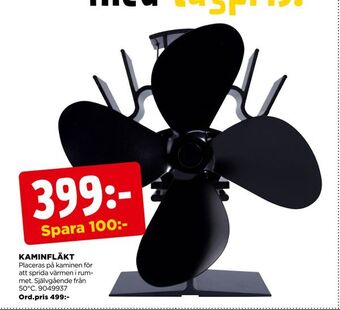 Jem&Fix Kaminfläkt erbjuda