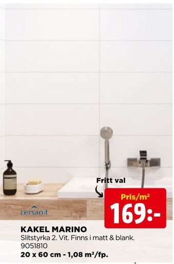 Jem&Fix Kakel marino erbjuda