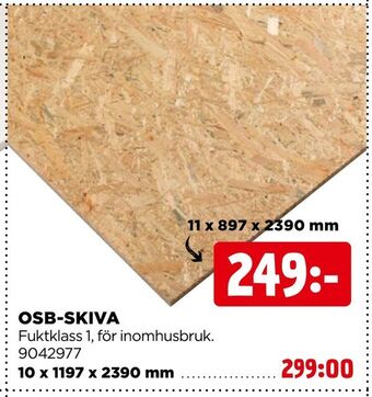 Jem&Fix Osb-skiva erbjuda