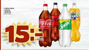 Bonum Matmarknad Coca-cola • fanta • sprite erbjuda
