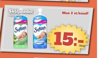 Bonum Matmarknad Sköljmedel erbjuda