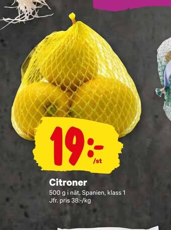 City Gross Citroner erbjuda