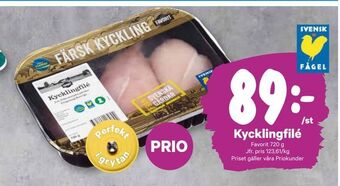 City Gross Kycklingfilé erbjuda