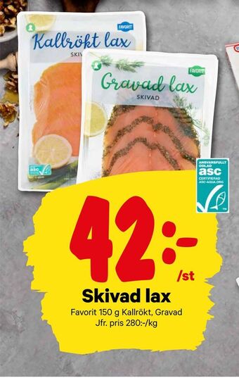 City Gross Skivad lax erbjuda