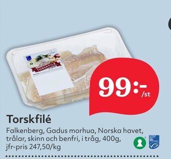 Hemköp Torskfilé erbjuda