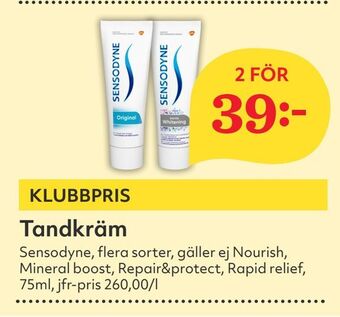 Hemköp Tandkräm erbjuda