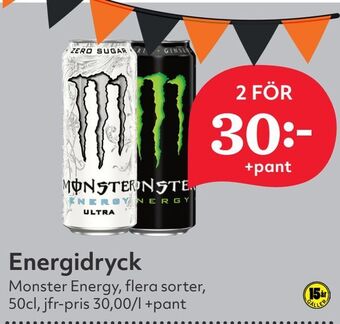 Hemköp Energidryck erbjuda