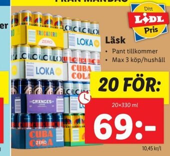 Lidl Läsk erbjuda