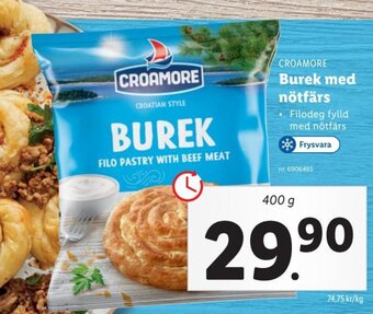 Lidl Burek med Nötfärs erbjuda