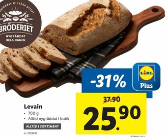 Lidl Levain erbjuda