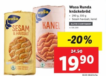 Wasa Runda Knäckebröd