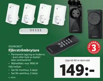 Fjärrströmbrytare