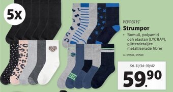 Lidl Strumpor erbjuda