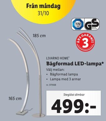 Lidl Bågformad LED-Lampa erbjuda