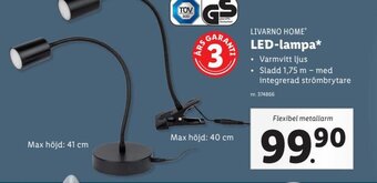Lidl LED-Lampa erbjuda
