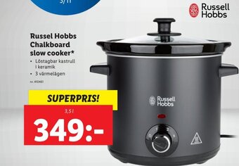 Russel Hobbs Chalkboard Slow Cooker