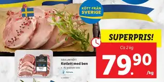 Lidl Kotlett Med Ben erbjuda