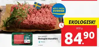 Lidl Ekologisk Blandfärs erbjuda