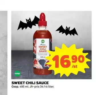 Coop Extra Sweet chili sauce erbjuda