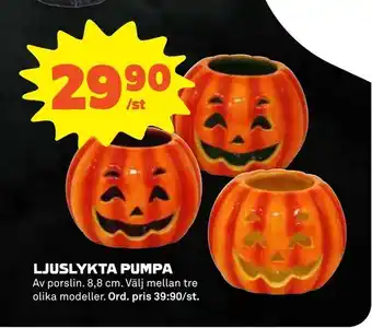 Ljuslykta pumpa