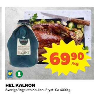 Coop Daglivs Hel kalkon erbjuda