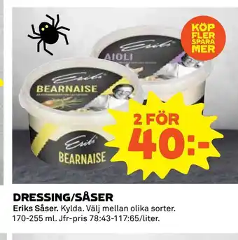 Coop Daglivs Dressing/såser erbjuda