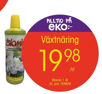 EKO Växtnäring erbjuda