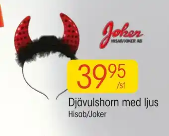 EKO Djävulshorn med ljus erbjuda