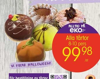 EKO Alla tårtor erbjuda