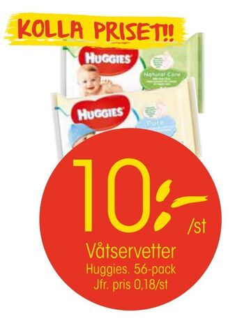 EKO Våtservetter erbjuda