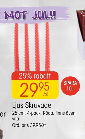 EKO Ljus skruvade erbjuda